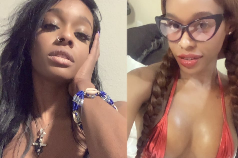 Rapper Azealia Banks shows off a girl's skull