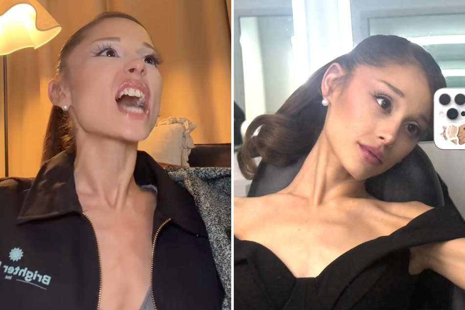 Ariana Grande shows off insane Harry Potter impressions and drops new petal pics