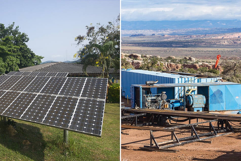 Solar panels with hydrogen storage are a green replacement for diesel generators.