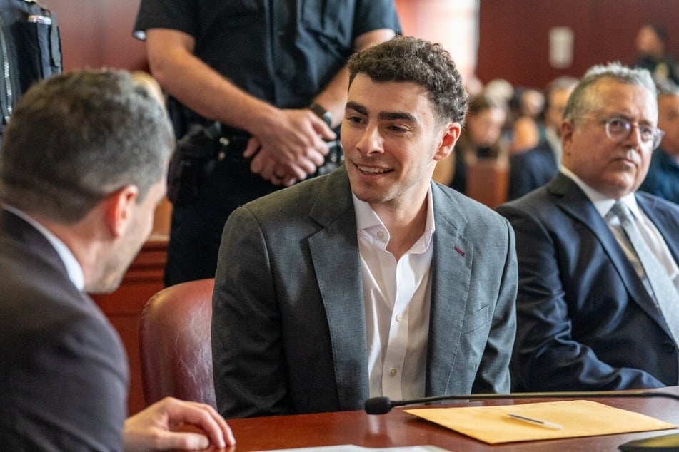 Luigi Mangione appears in court in New York , New York, on August 11, 2026.