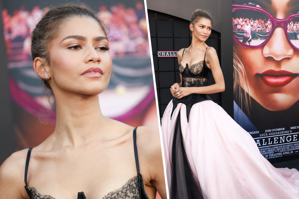 Zendaya talks Tom Holland and the future of Euphoria at Challengers LA premiere