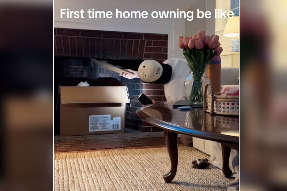 After moving into their new home, one couple was in for quite the surprise as they realized that someone else had already made themselves quite comfortable in their residence!
