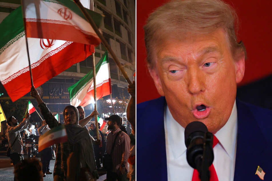 President Donald Trump on Monday dismissed Iran's retaliatory strikes that targeted a US base in Qatar as "very weak," while welcoming "early notice" given by Tehran.
