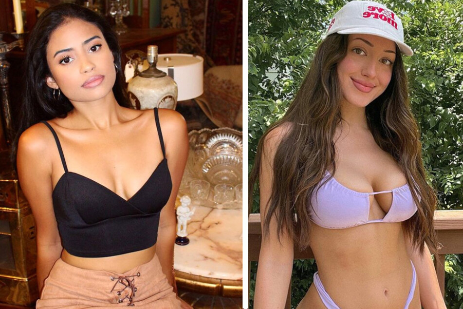 Jessenia Cruz (l.) and Alana Milne (r.) were after the same man's heart, but were both left empty-handed.
