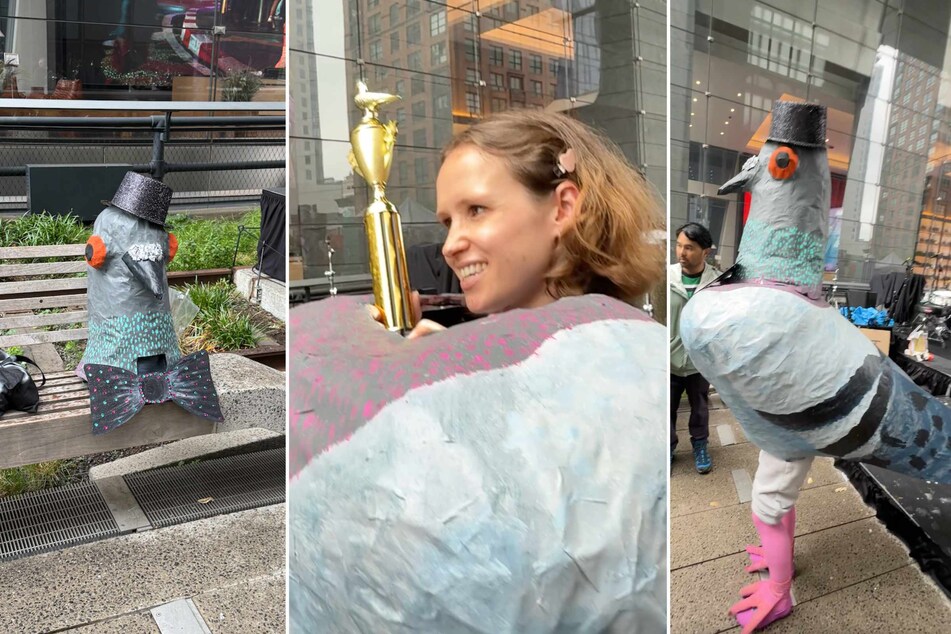 Congratulations to the supreme pigeon winner, @miriamflorence! (Honestly, who could resist that top hat plus a soft shoe solo? C'mon, now.)