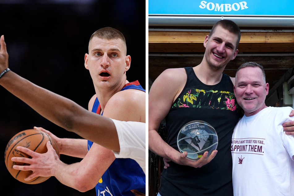 Nikola Jokić receives second NBA MVP Award in a horse stable