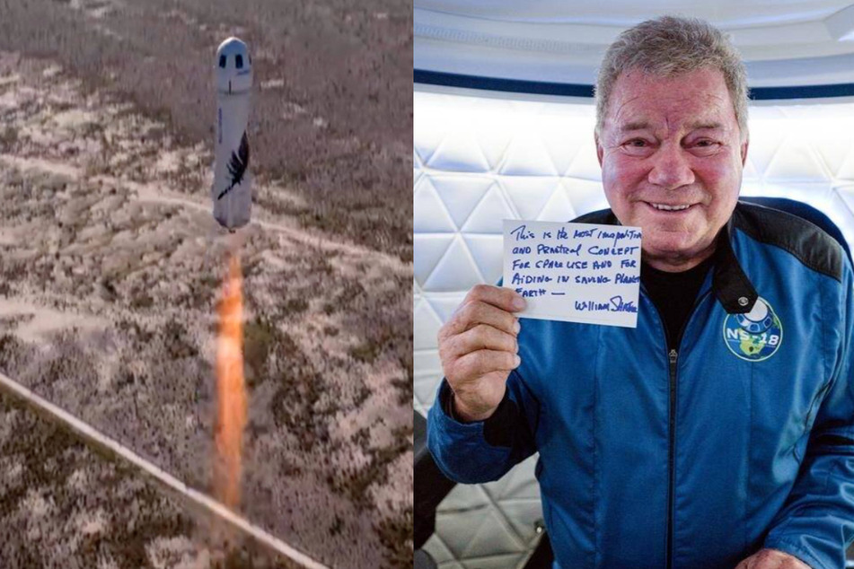 Trekkies rejoice! William Shatner becomes the oldest person in space