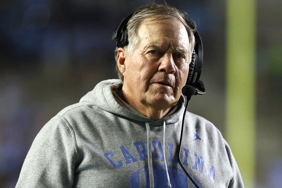 Ex-NFL coach Bill Belichick led University of North Carolina to a brutal loss against Texas Christian on Monday night.