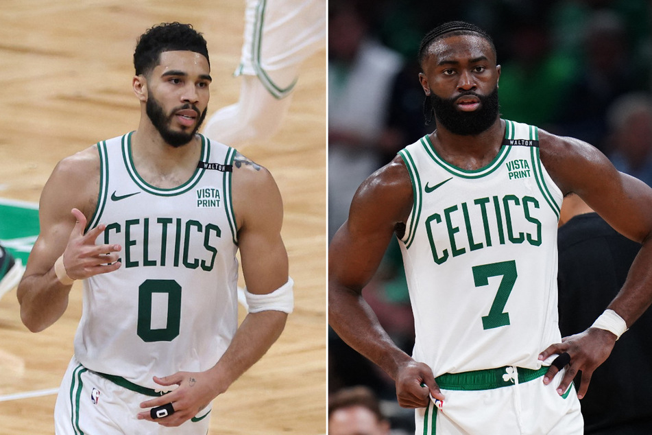 Celtics' Jayson Tatum and Jaylen Brown show united front as Jason Kidd comment stirs debate