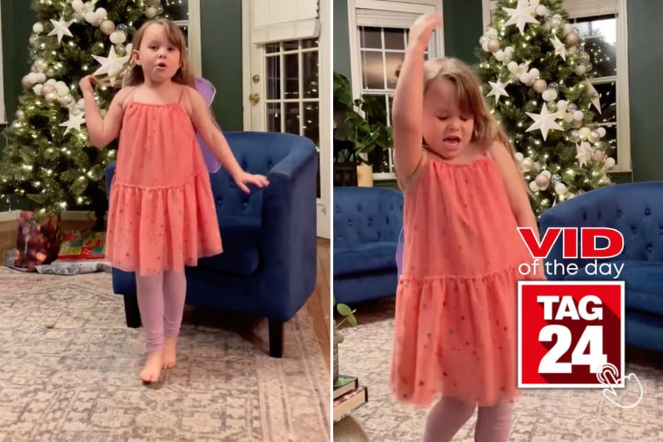 Viral Video of the Day for February 5, 2024: Tiny diva belts out Rise Up on TikTok like a superstar!