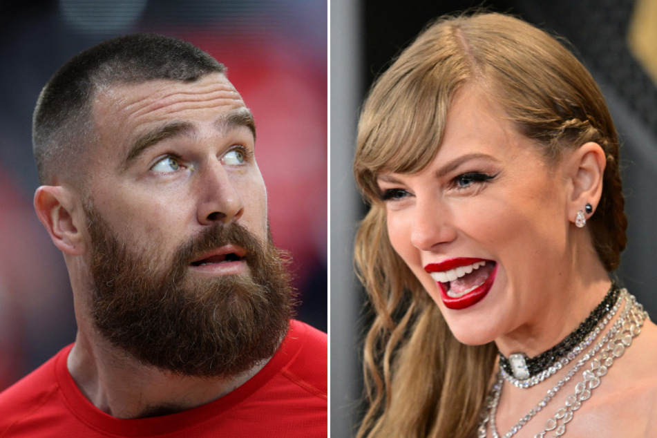 Taylor Swift fans notice striking detail behind Travis Kelce's interview!