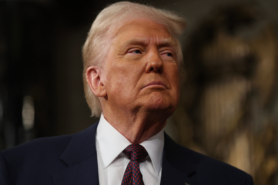 President Trump claims that the US could "sell maybe a million of these cards" to reduce the country's debt.