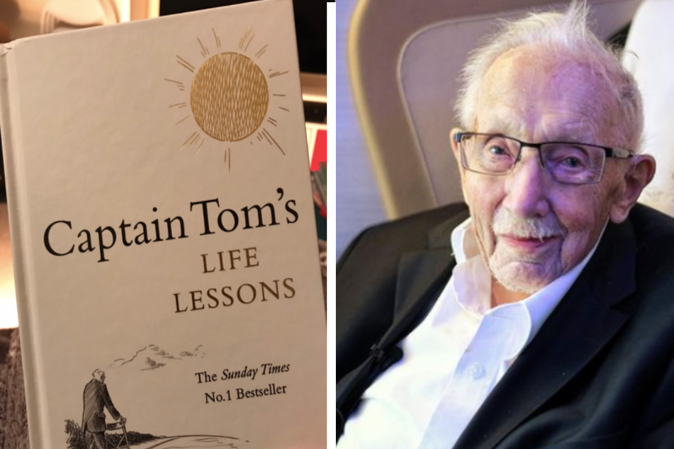 Captain Tom gives Life Lessons from a 100-year-old in a new book published after his death