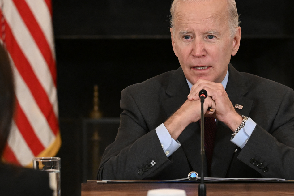 President Joe Biden speaks at the second meeting of the Task Force on Reproductive Healthcare Access in Washington, DC on Tuesday.