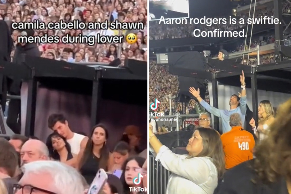 A number of celebrities were in attendance at The Eras Tour in New Jersey.