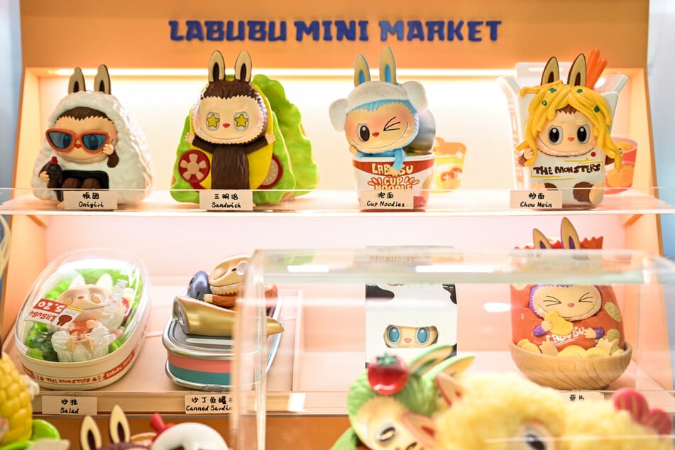 Labubu dolls typically cost around $40 and are sold in blind boxes.