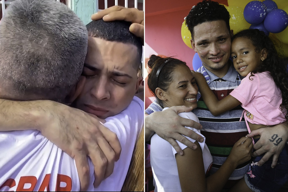 Venezuelan migrants make emotional return after "complete torture" in Salvadoran prison