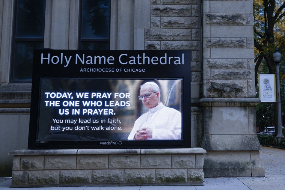 A Catholic Mass dedicated to Pope Leo XIV's wellbeing after his lung cancer diagnosis was held in Chicago, Illinois, on Wednesday.