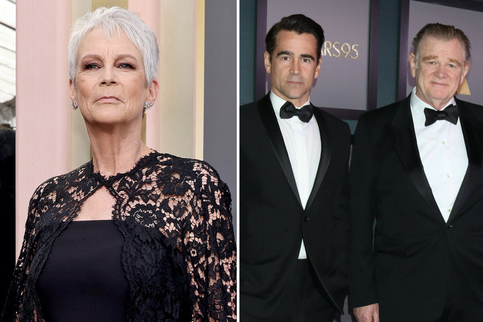 (From l to r) Jamie Lee Curtis, Colin Farrell, and Brendan Gleeson all contracted Covid-19 at the Golden Globes.