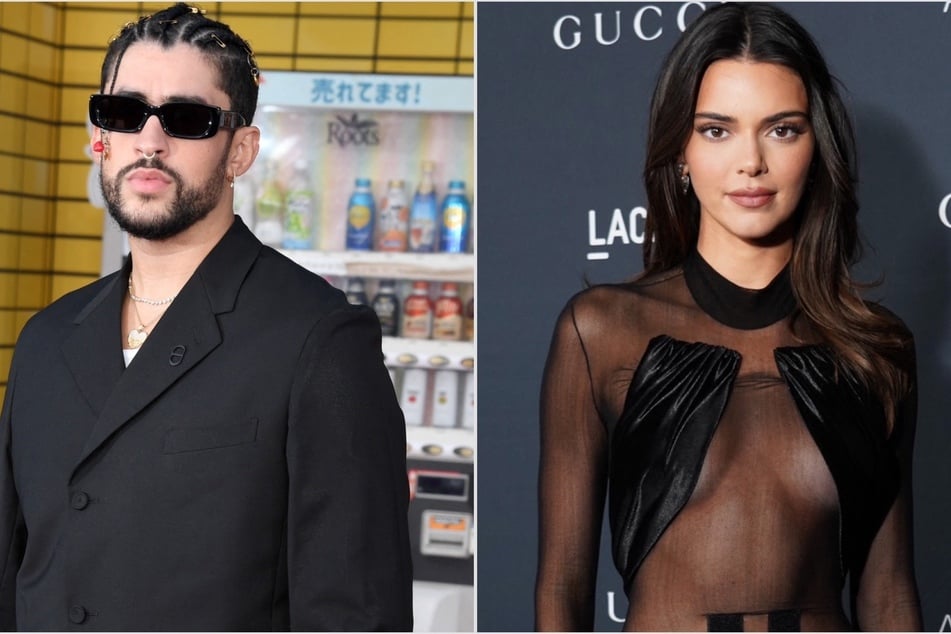 Kendall Jenner and Bad Bunny (l) are sparking split rumors after the model's cryptic Instagram post.