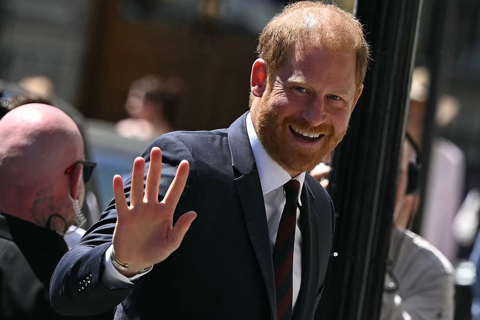 Prince Harry arrives at Chatham House in central London on July 7, 2026, to attend the fourteenth Invictus Games Foundation Conversation: From Policy to Practice.