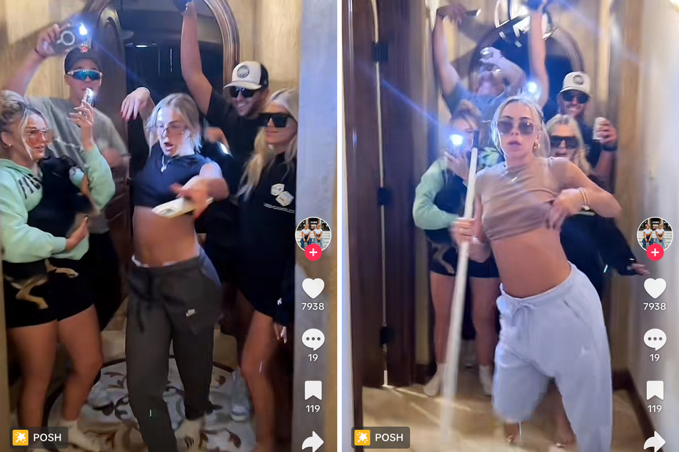 Cavinder twins slide into surprise switch-up magic in viral TikTok