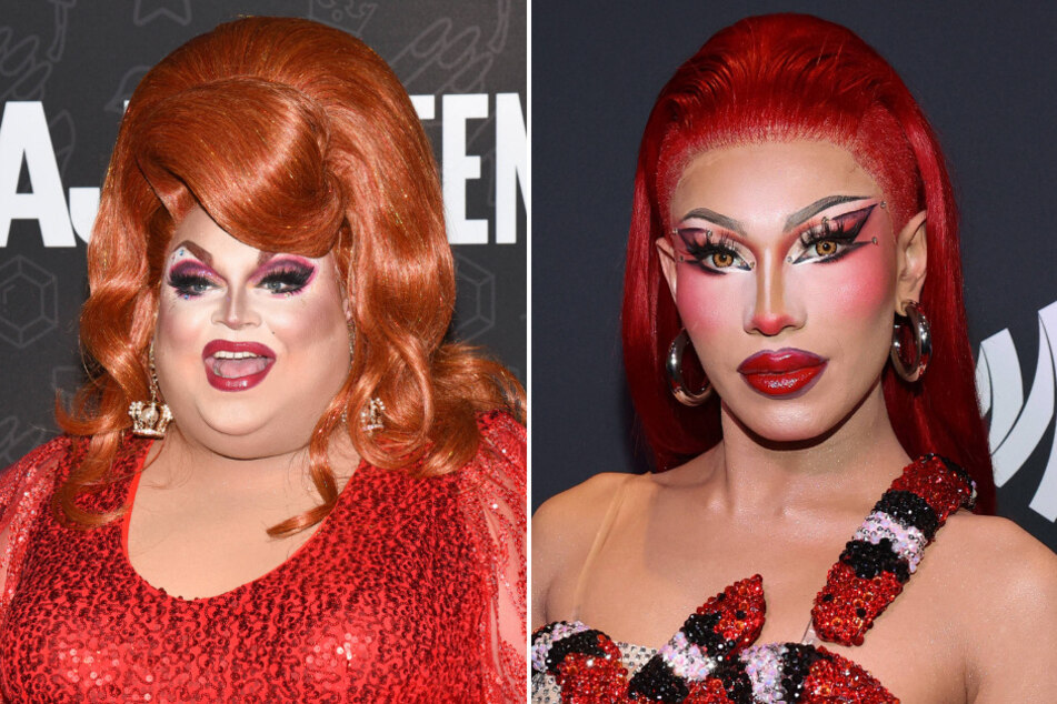 Drag queens Jorgeous (r.) and Ginger Minj are set to compete in Season 10 of RuPaul's Drag Race All Stars, facing off for a $200,000 prize.
