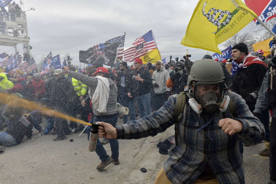 Violent Trump supporters attacked police and stormed the US Capitol on January 6, 2021.