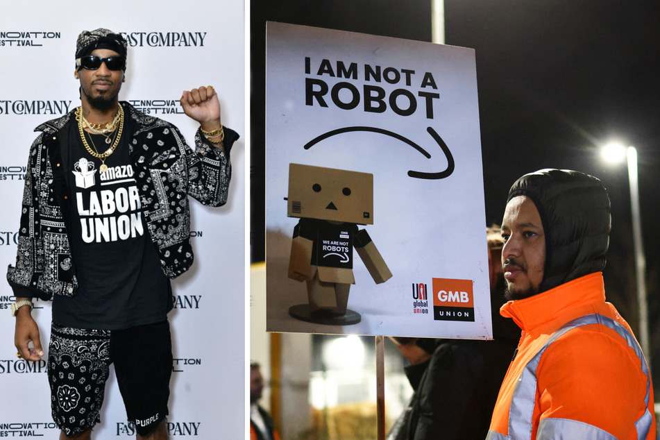 Chris Smalls hears London call to show solidarity with striking UK Amazon workers