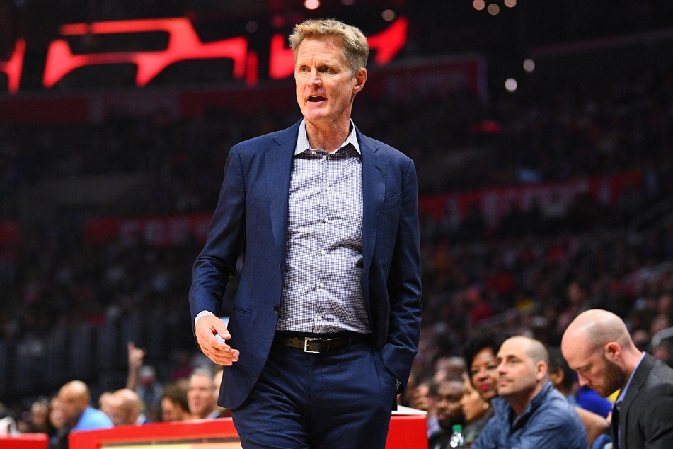 Head coach Steve Kerr of the Golden State Warriors.