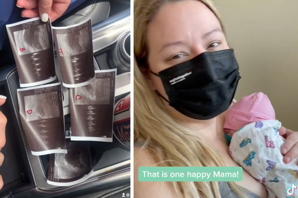 Texas woman reunites with newborn quadruplets after snowpocalypse