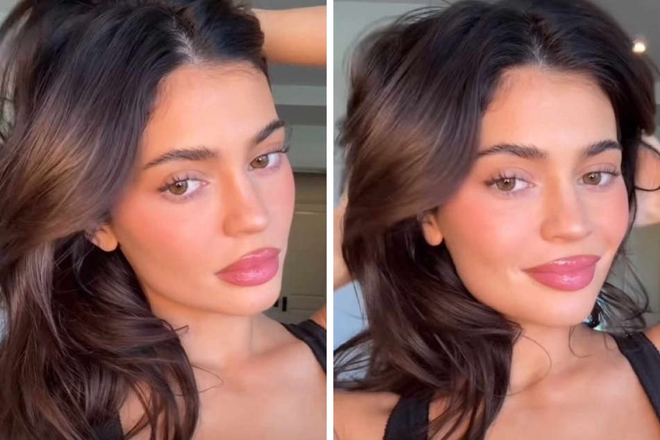 Kylie Jenner was all about business while rocking a sultry look after leaving a meeting.