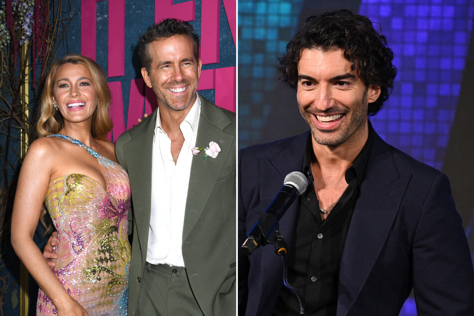 Justin Baldoni (r.) sued both Ryan Reynolds and Blake Lively (l.) for defamation anmid the It Ends With Us co-star's legal battle.
