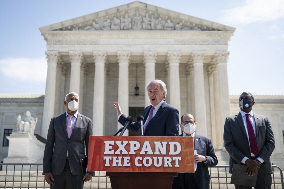 Senator Ed Markey has led efforts to reintroduce the Judiciary Act of 2023, which seeks to raise the number of Supreme Court justices from nine to 13.