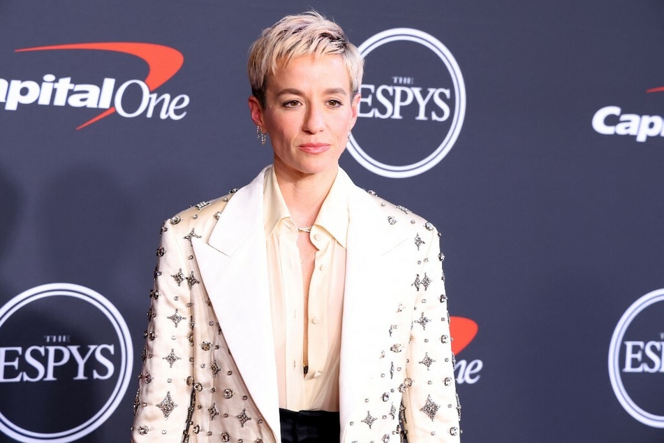 US Soccer star Megan Rapinoe at the 2022 ESPY Awards.