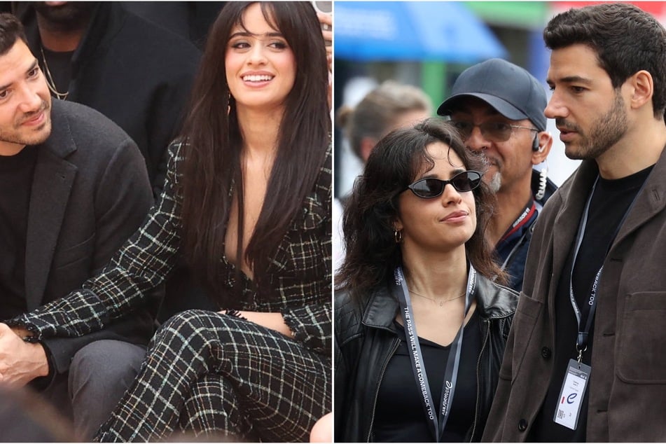 Camila Cabello and Henry Junior Chalhoub (r.) have called it quits after dating for a year.
