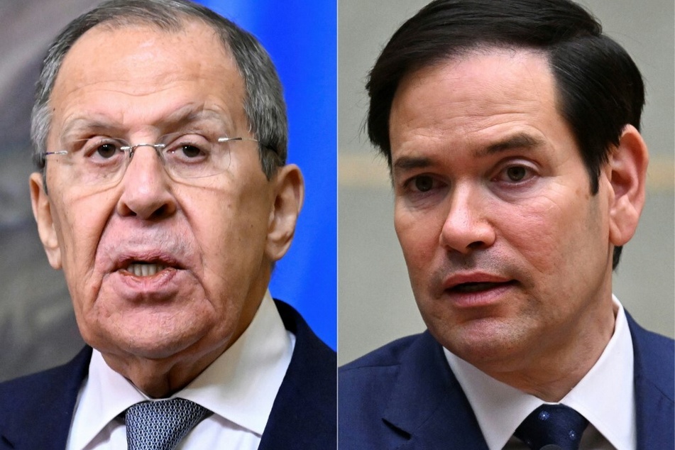 US Secretary of State Marco Rubio (r.) spoke with his Russian counterpart Sergei Lavrov to discuss next steps on Ukraine.