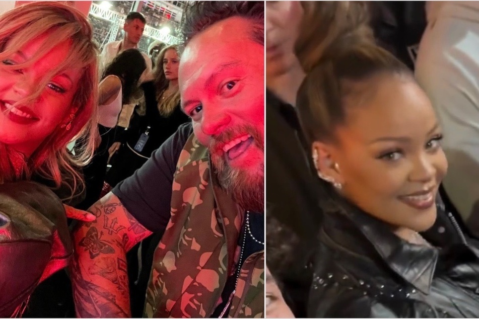 Rihanna makes heart-stopping appearance at F1 Grand Prix in Vegas