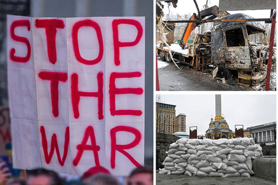 "It's a massacre": Ukrainian relays a country in crisis