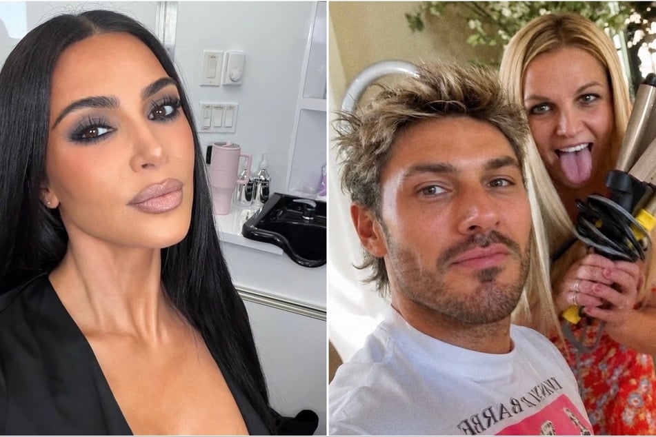 Britney Spears' jaw-dropping blonde 'do is all thanks to Kim Kardashian!
