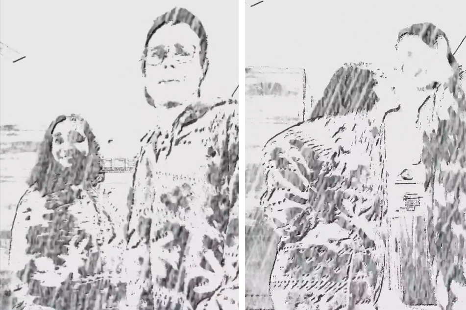Chilli and Matthew Lawrence made their Instagram debut together with a grainy filtered video of them dancing in matching PJs.