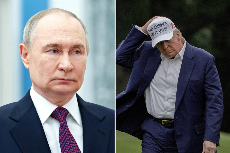 Trump lashes out at "CRAZY" Putin and threatens Russia with "downfall" after massive Ukraine attack