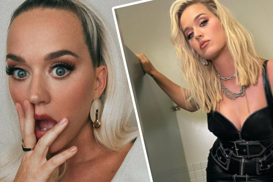 Bathroom break: Katy Perry posts steamy shots from an unusual location!