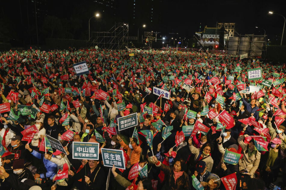 China warned the US not to interfere "in any form" in Taiwan's upcoming presidential and parliamentary elections.