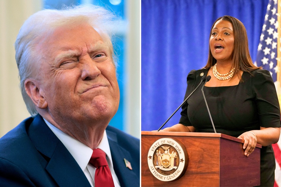New York AG Letitia James rallies opposition to Trump's ban on transgender care