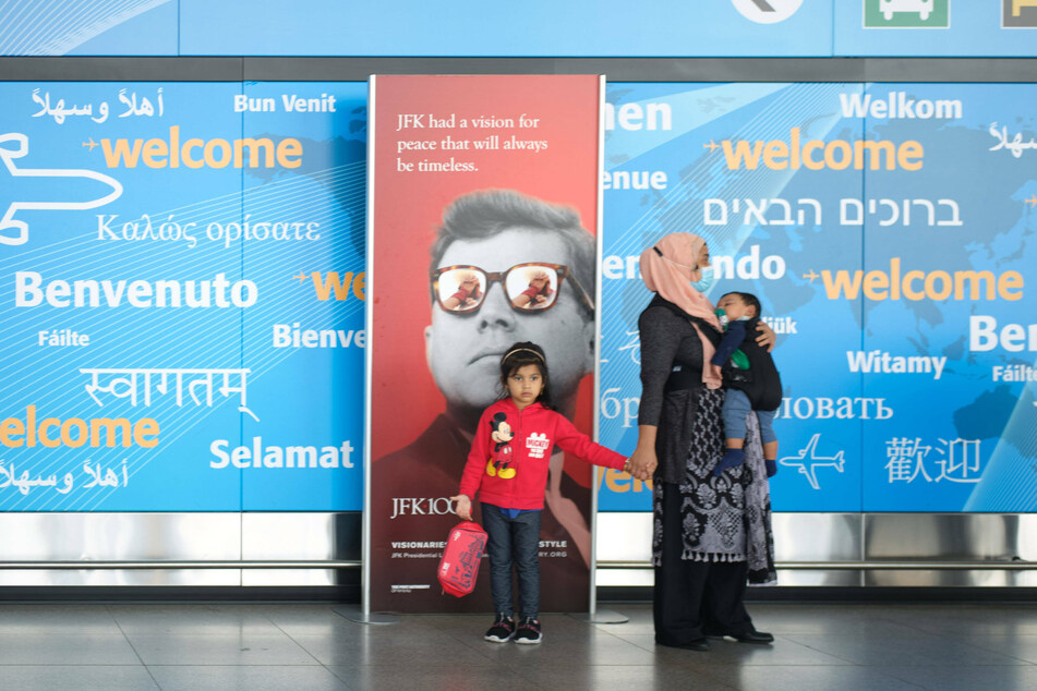Afghan refugees receive temporary protected status in the US