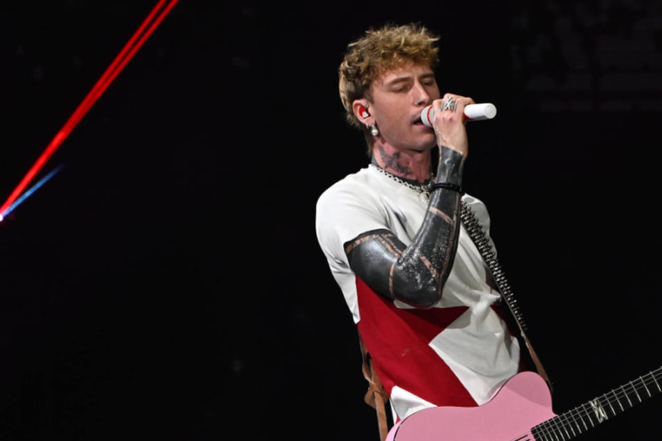 Machine Gun Kelly reveals new tattoo tribute to his daughter with Megan Fox