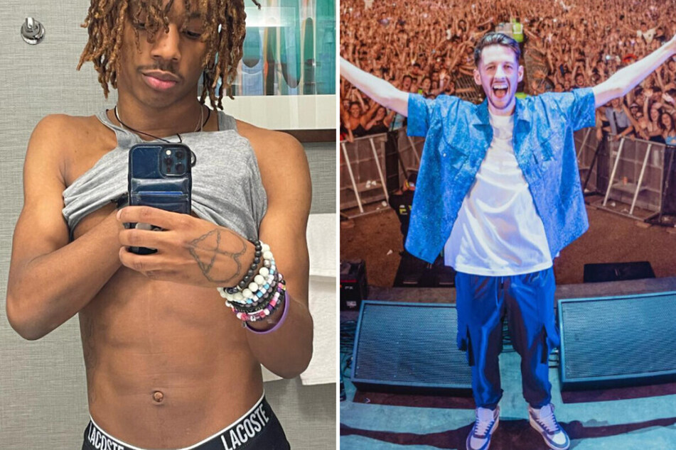 Rapper midwxst (l.) and DJ Sigala are both dropping albums on Friday.