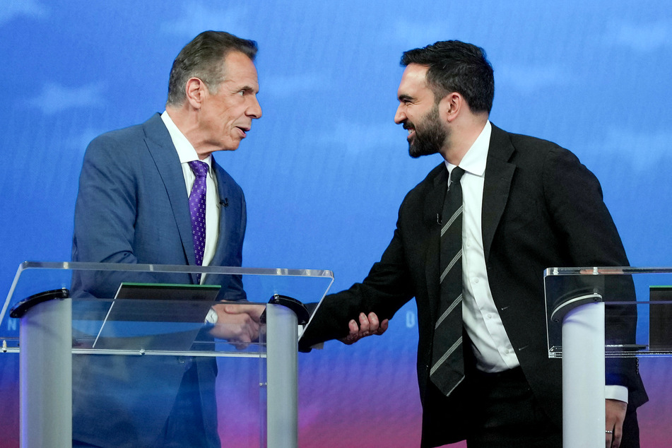Zohran Mamdani's main rival, Andrew Cuomo (l.), has received last-minute donations from several pro-Israel tycoons.