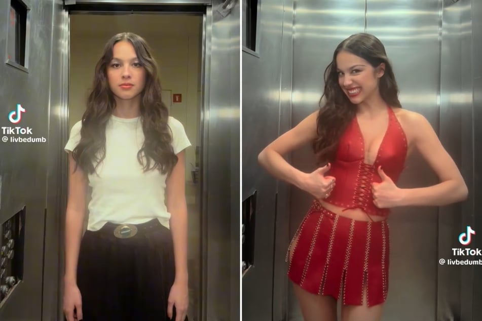 Olivia Rodrigo celebrates biggest show of career with iconic Severence meme